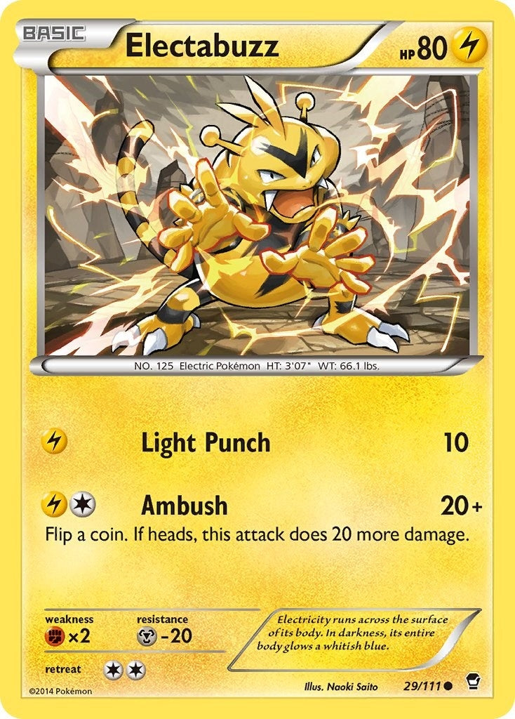 Image for Electabuzz (XY - Furious Fists) (29/111) - Pokemon