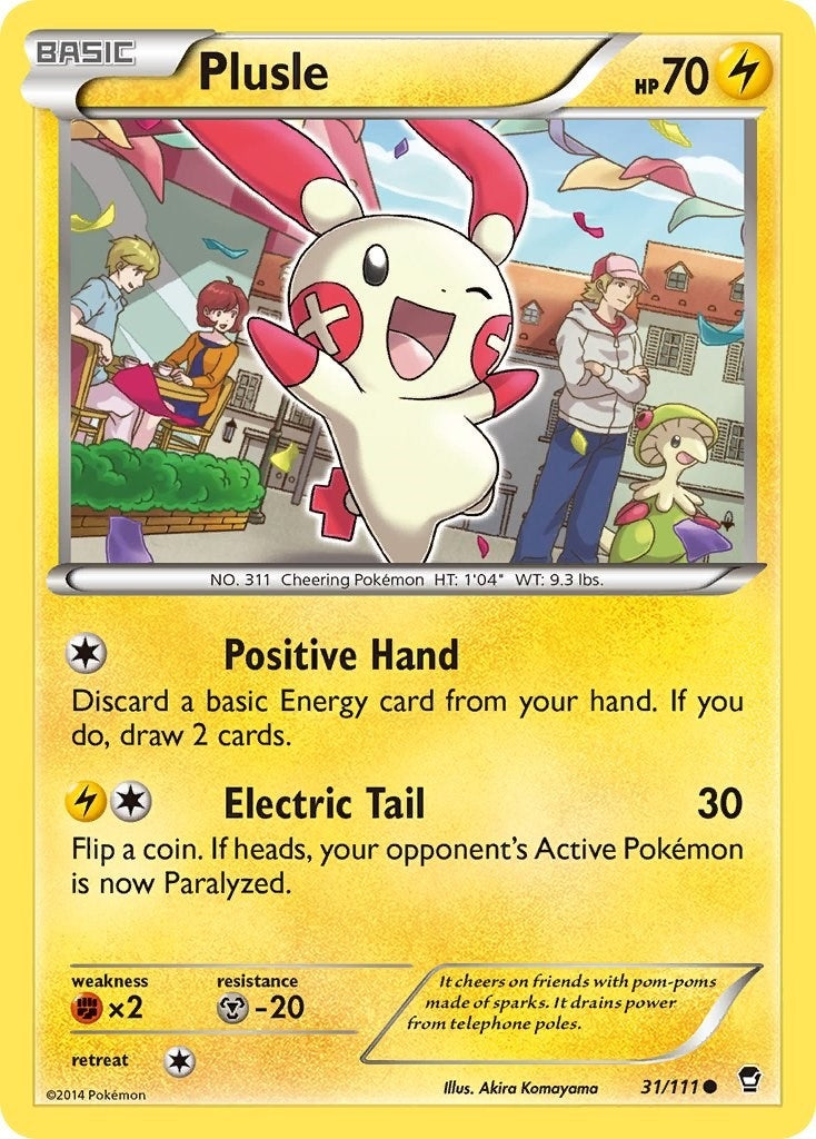 Image for Plusle (XY - Furious Fists) (31/111) - Pokemon