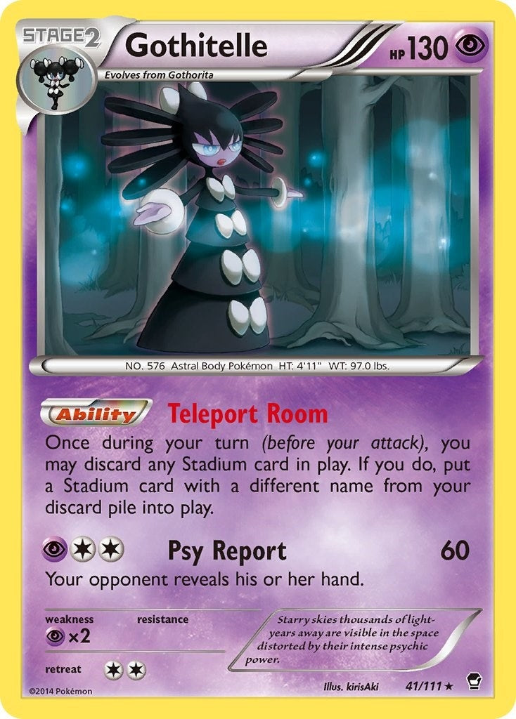 Image for Gothitelle (XY - Furious Fists) (41/111) - Pokemon