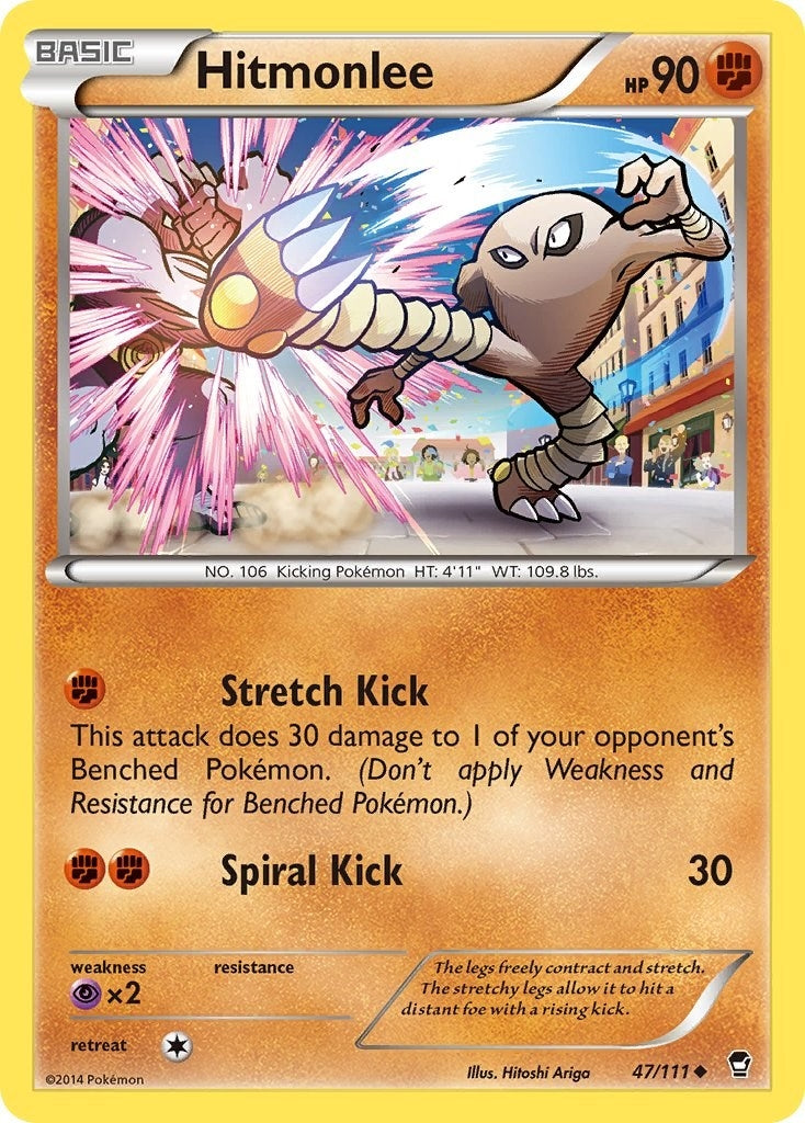 Image for Hitmonlee (XY - Furious Fists) (47/111) - Pokemon