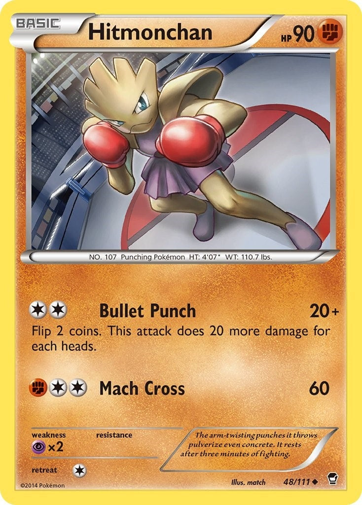 Image for Hitmonchan (XY - Furious Fists) (48/111) - Pokemon