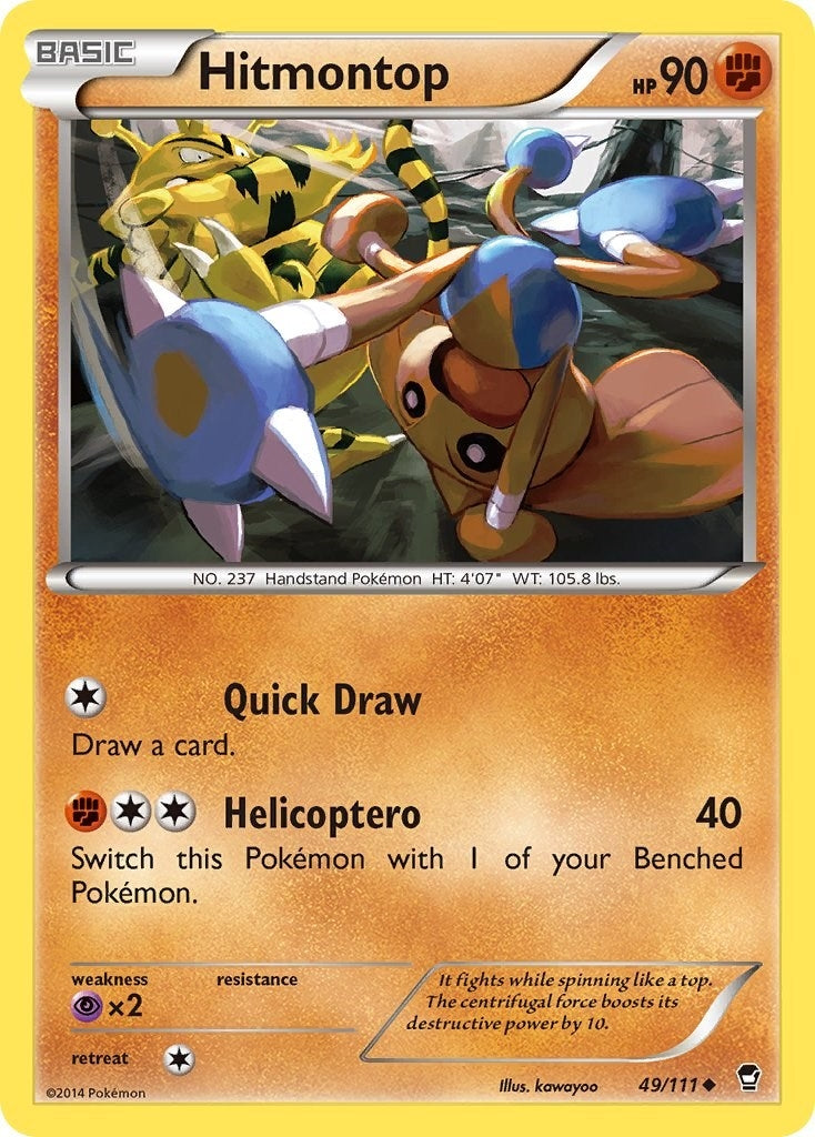 Image for Hitmontop (XY - Furious Fists) (49/111) - Pokemon