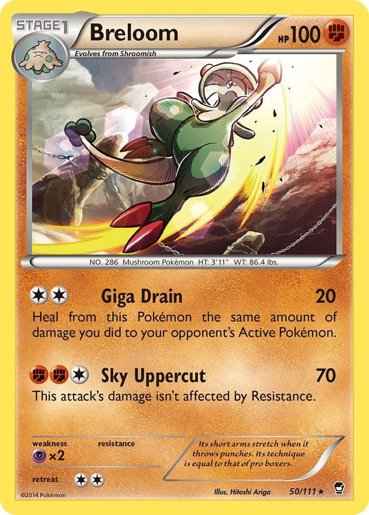 Image for Breloom (XY - Furious Fists) (50/111) - Pokemon
