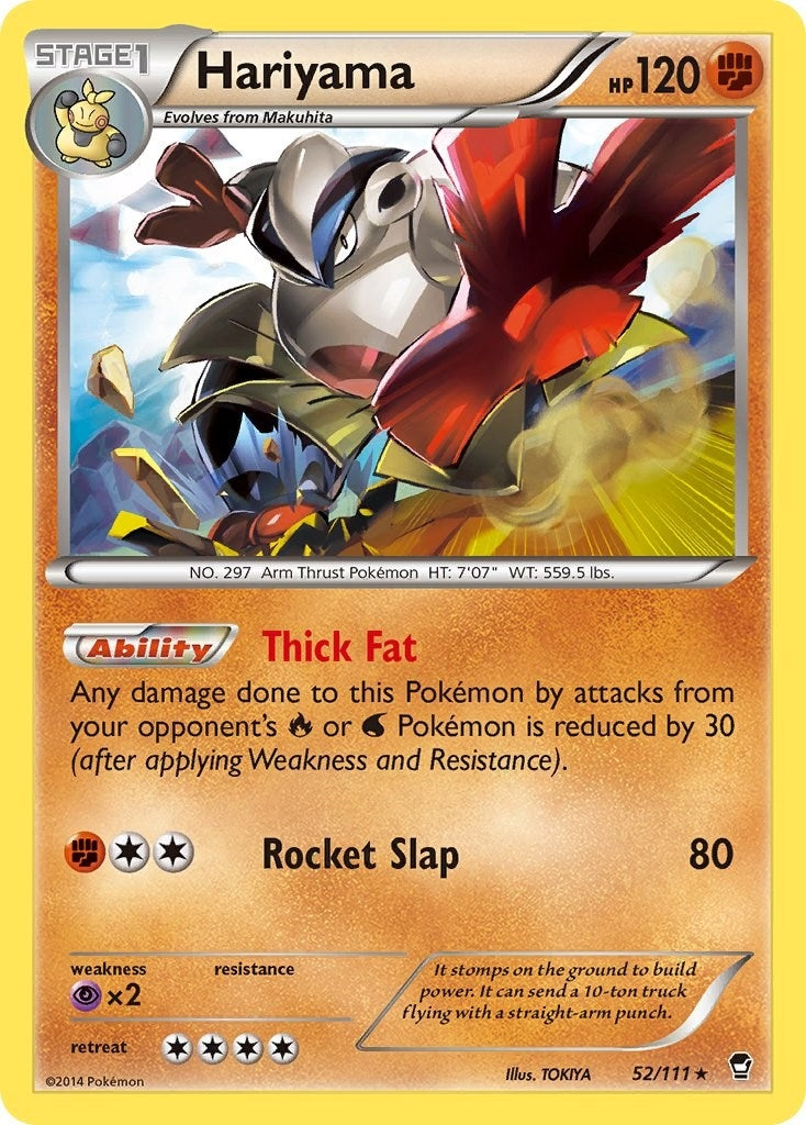 Image for Hariyama (XY - Furious Fists) (52/111) - Pokemon