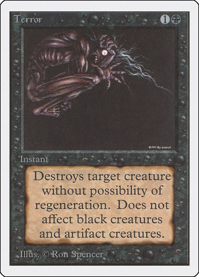 Image for Terror (Unlimited Edition) - Magic: The Gathering