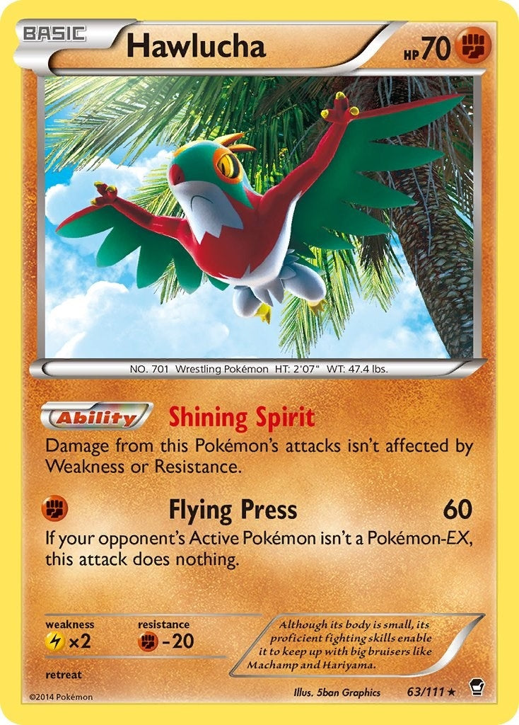 Image for Hawlucha (XY - Furious Fists) (63/111) - Pokemon