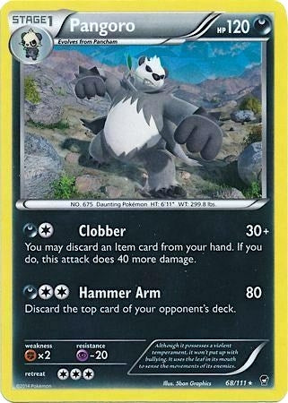 Image for Pangoro - 68/111 (Cracked Ice Holo) (Deck Exclusives) (068/111) - Pokemon