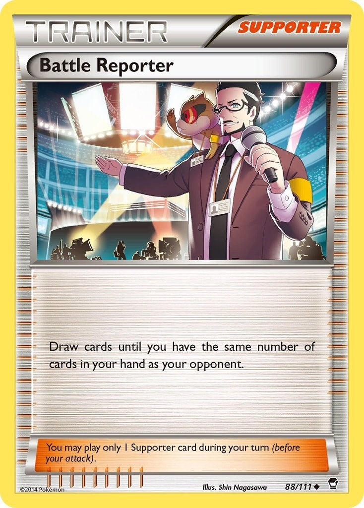 Image for Battle Reporter (XY - Furious Fists) (88/111) - Pokemon