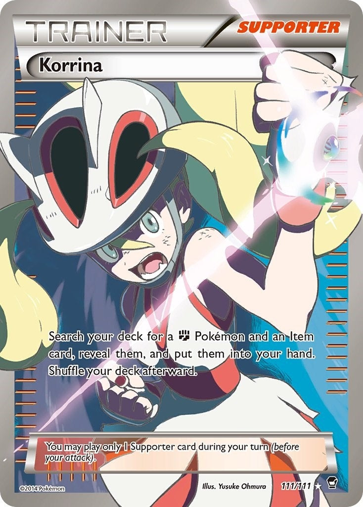 Image for Korrina (111 Full Art) (XY - Furious Fists) (111/111) - Pokemon