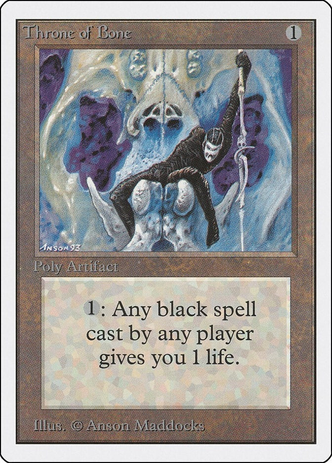 Image for Throne of Bone (Unlimited Edition) - Magic: The Gathering