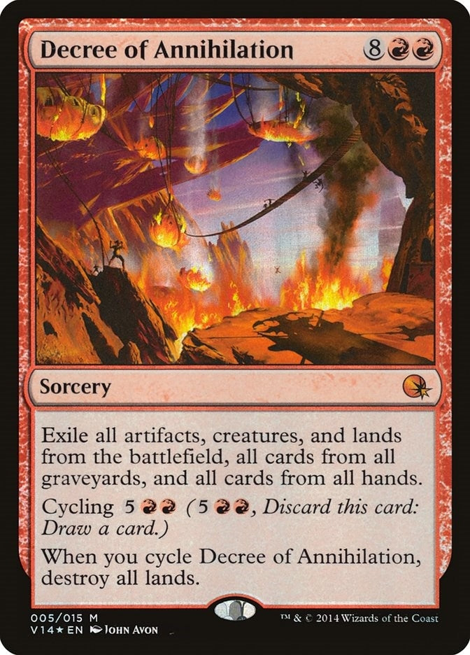 Image for Decree of Annihilation (From the Vault: Annihilation) (5) - Magic: The Gathering