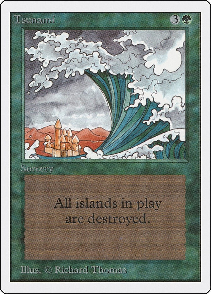 Image for Tsunami (Unlimited Edition) - Magic: The Gathering