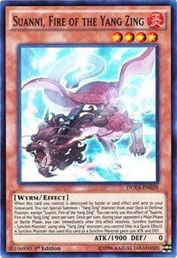 Image for Suanni, Fire of the Yang Zing (Duelist Alliance) (DUEA-EN028) - YuGiOh