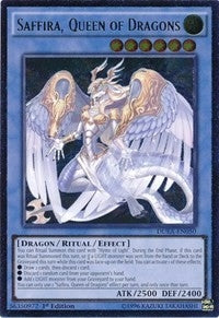 Image for Saffira, Queen of Dragons (UTR) (Duelist Alliance) (DUEA-EN050) - YuGiOh