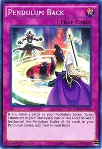 Image for Pendulum Back (Duelist Alliance) (DUEA-EN078) - YuGiOh