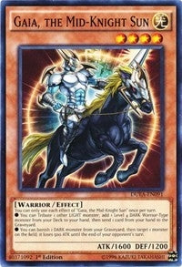 Image for Gaia, the Mid-Knight Sun (Duelist Alliance) (DUEA-EN091) - YuGiOh