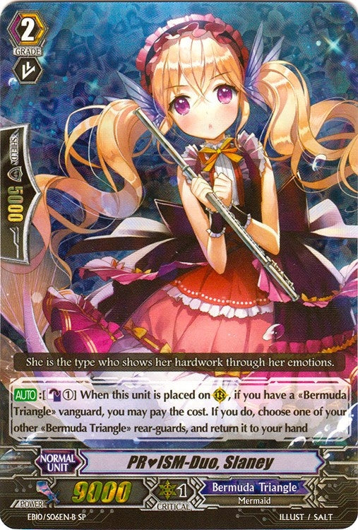 Image for PRISM-Duo, Slaney (Black) (SP) (EB10 - Divas Duet) (EB10/S06EN-B) - Cardfight Vanguard