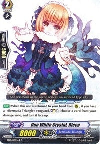 Image for Duo White Crystal, Ricca (Black) (EB10 - Divas Duet) (EB10/019EN-B) - Cardfight Vanguard