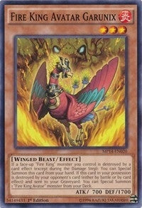 Image for Fire King Avatar Garunix (2014 Mega-Tins Mega Pack) (MP14-EN020) - YuGiOh