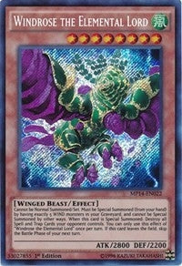 Image for Windrose the Elemental Lord (2014 Mega-Tins Mega Pack) (MP14-EN022) - YuGiOh
