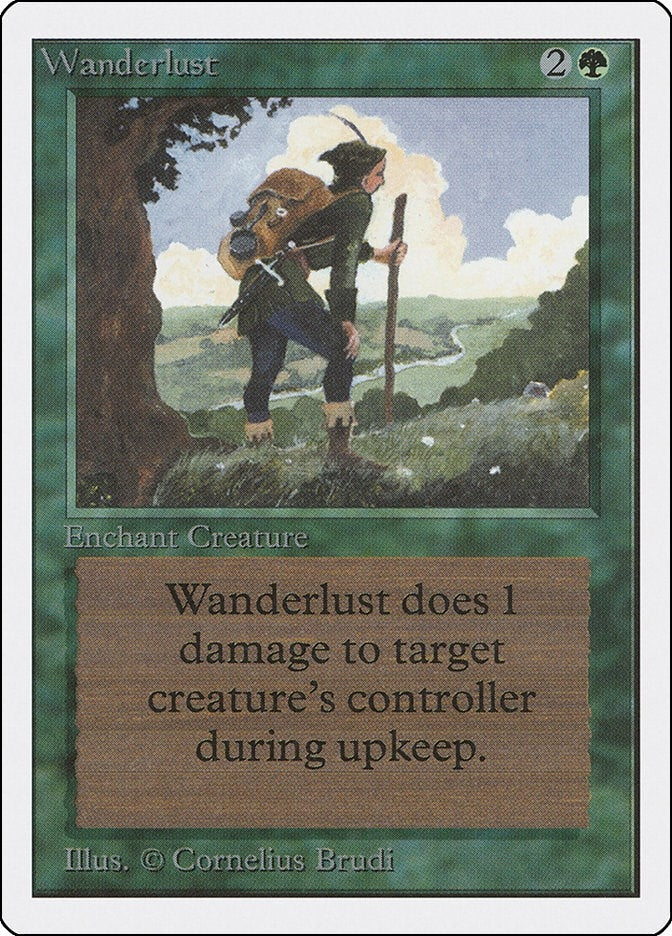 Image for Wanderlust (Unlimited Edition) - Magic: The Gathering