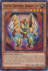Image for Super Defense Robot Lio (2014 Mega-Tins Mega Pack) (MP14-EN063) - YuGiOh