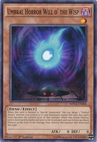 Image for Umbral Horror Will o' the Wisp (2014 Mega-Tins Mega Pack) (MP14-EN068) - YuGiOh