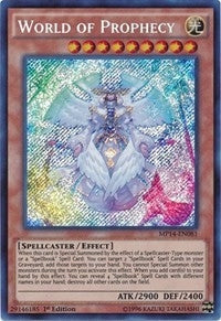 Image for World of Prophecy (2014 Mega-Tins Mega Pack) (MP14-EN081) - YuGiOh