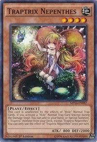 Image for Traptrix Nepenthes (2014 Mega-Tins Mega Pack) (MP14-EN087) - YuGiOh