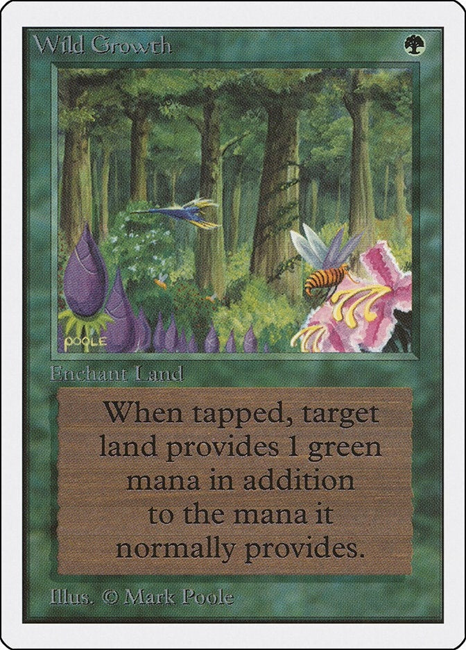 Image for Wild Growth (Unlimited Edition) - Magic: The Gathering