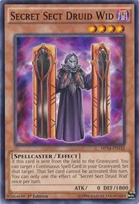 Image for Secret Sect Druid Wid (2014 Mega-Tins Mega Pack) (MP14-EN132) - YuGiOh