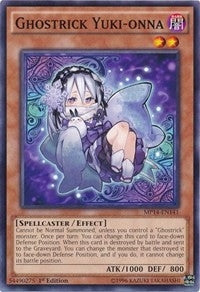 Image for Ghostrick Yuki-onna (2014 Mega-Tins Mega Pack) (MP14-EN141) - YuGiOh