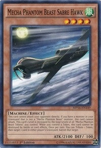 Image for Mecha Phantom Beast Sabre Hawk (2014 Mega-Tins Mega Pack) (MP14-EN149) - YuGiOh