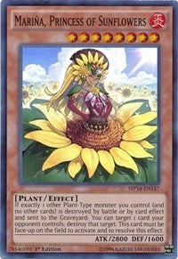 Image for Mariña, Princess of Sunflowers (2014 Mega-Tins Mega Pack) (MP14-EN157) - YuGiOh