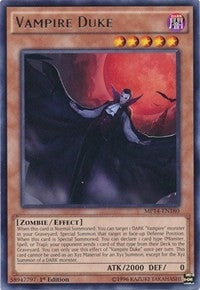 Image for Vampire Duke (2014 Mega-Tins Mega Pack) (MP14-EN180) - YuGiOh