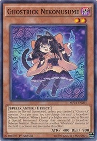 Image for Ghostrick Nekomusume (2014 Mega-Tins Mega Pack) (MP14-EN204) - YuGiOh