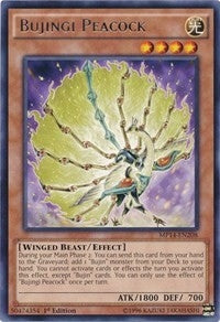 Image for Bujingi Peacock (2014 Mega-Tins Mega Pack) (MP14-EN208) - YuGiOh
