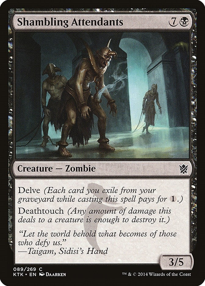 Image for Shambling Attendants (Khans of Tarkir) (89) - Magic: The Gathering