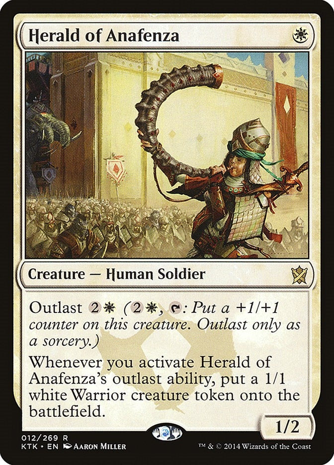 Image for Herald of Anafenza (Khans of Tarkir) (12) - Magic: The Gathering