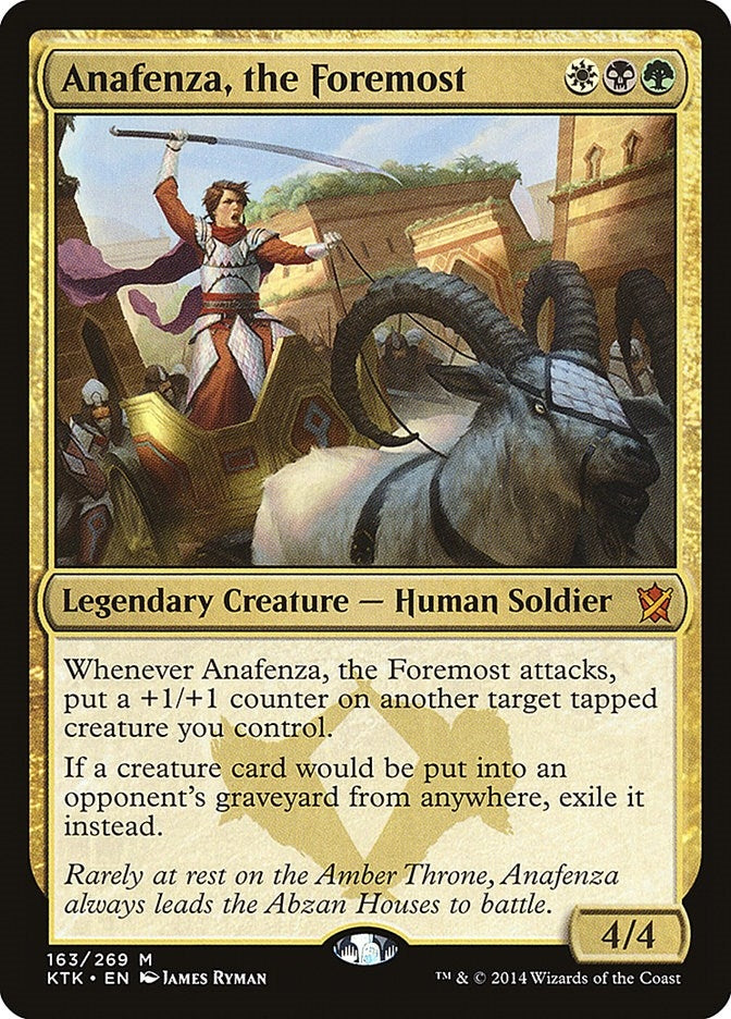 Image for Anafenza, the Foremost (Khans of Tarkir) (163) - Magic: The Gathering