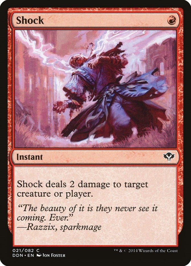 Image for Shock (Duel Decks: Speed vs. Cunning) (21) - Magic: The Gathering