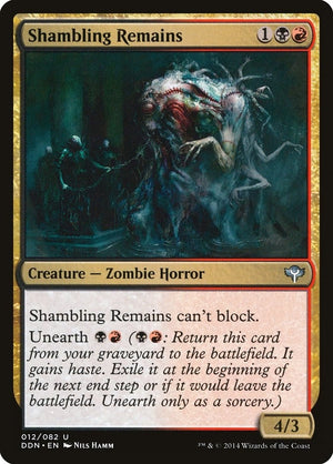 Image for Shambling Remains (Duel Decks: Speed vs. Cunning) (12) - Magic: The Gathering