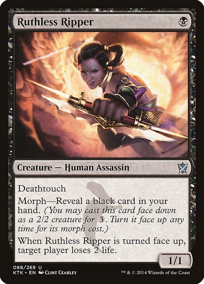 Image for Ruthless Ripper (Khans of Tarkir) (88) - Magic: The Gathering