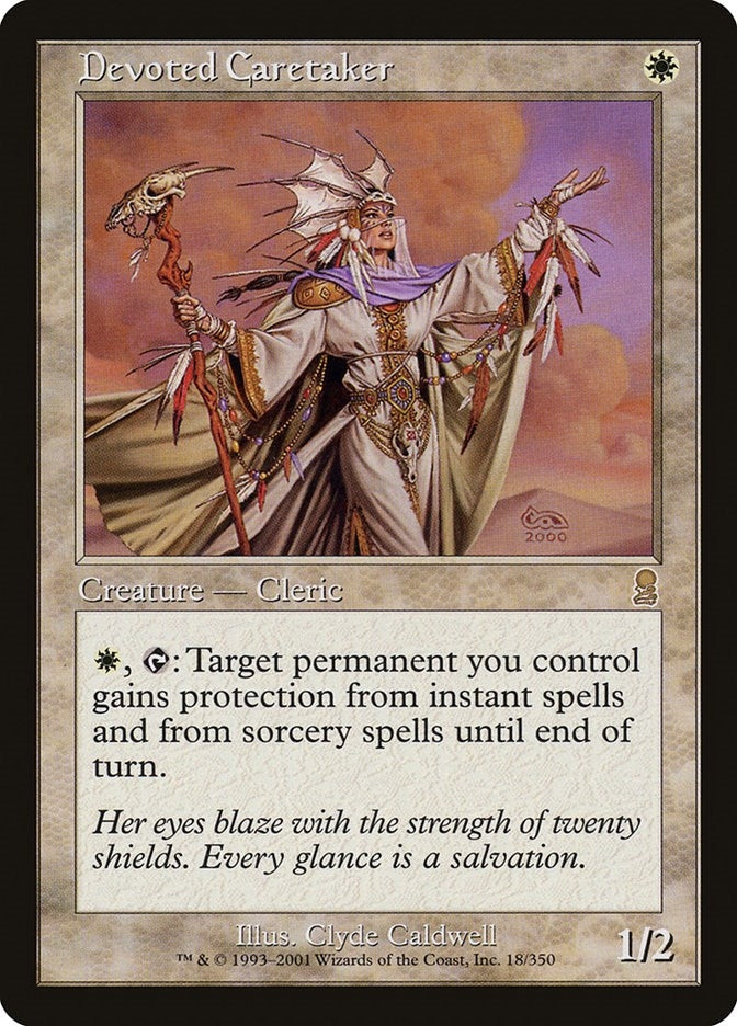 Image for Devoted Caretaker (Odyssey) (18) - Magic: The Gathering