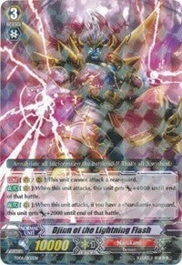 Image for Djinn of the Lightning Flash (Holo) (Trial Deck 6: Resonance of Thunder Dragon) (TD06/002EN) - Cardfight Vanguard
