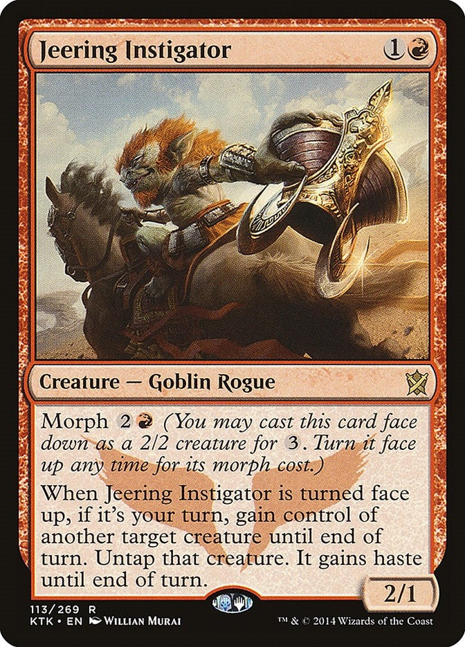 Image for Jeering Instigator (Khans of Tarkir) (113) - Magic: The Gathering