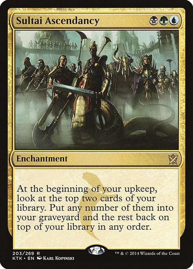 Image for Sultai Ascendancy (Khans of Tarkir) (203) - Magic: The Gathering