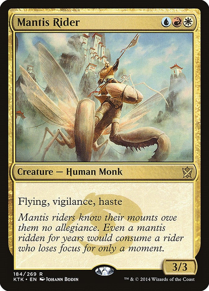Image for Mantis Rider (Khans of Tarkir) (184) - Magic: The Gathering