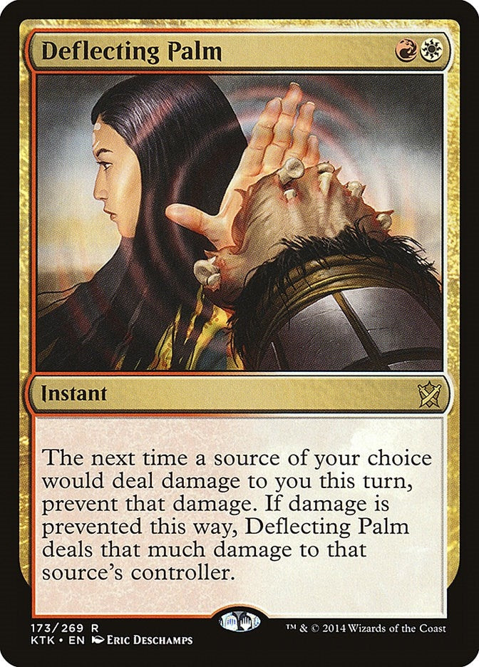 Image for Deflecting Palm (Khans of Tarkir) (173) - Magic: The Gathering