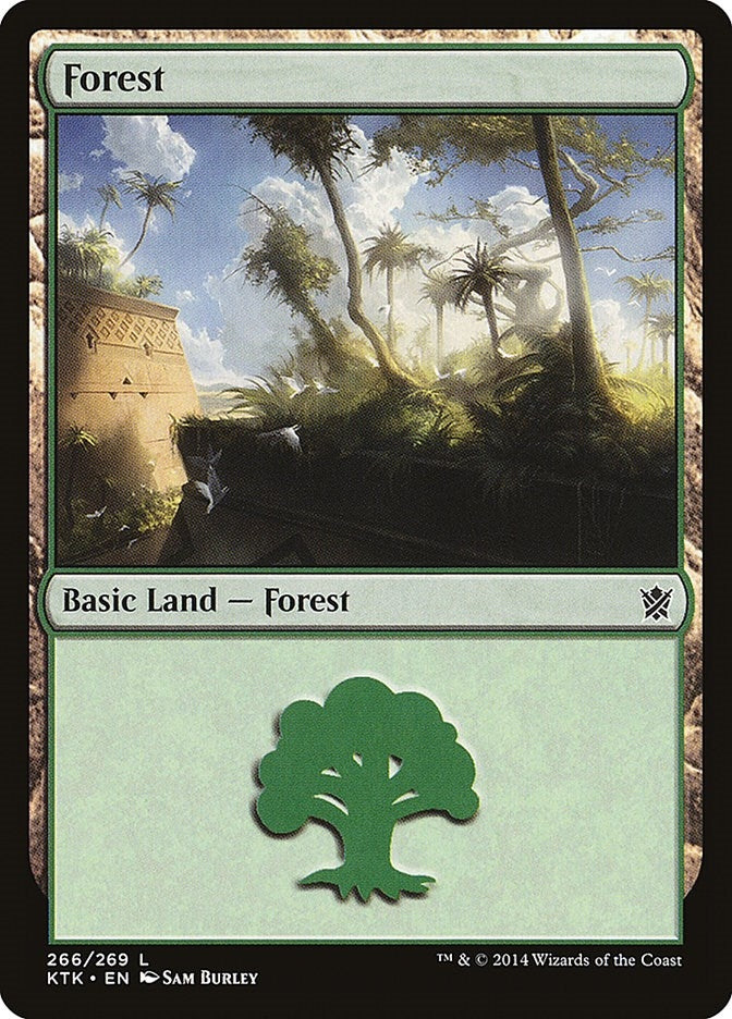 Image for Forest (266) (Khans of Tarkir) (266) - Magic: The Gathering